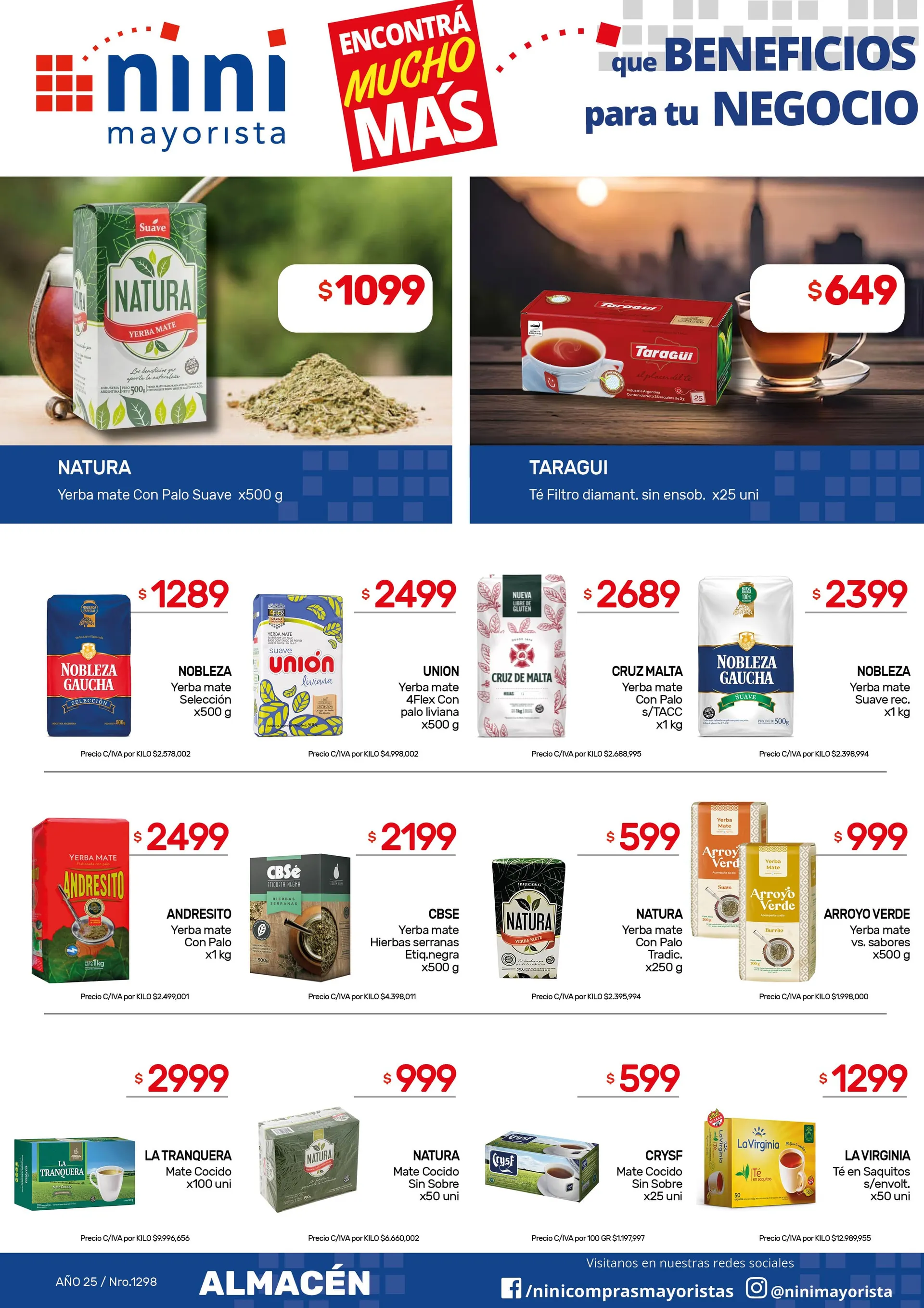 Ofertas de Nini Mayorista 10 de marzo al 16 de marzo 2025 - Página 22 del catálogo