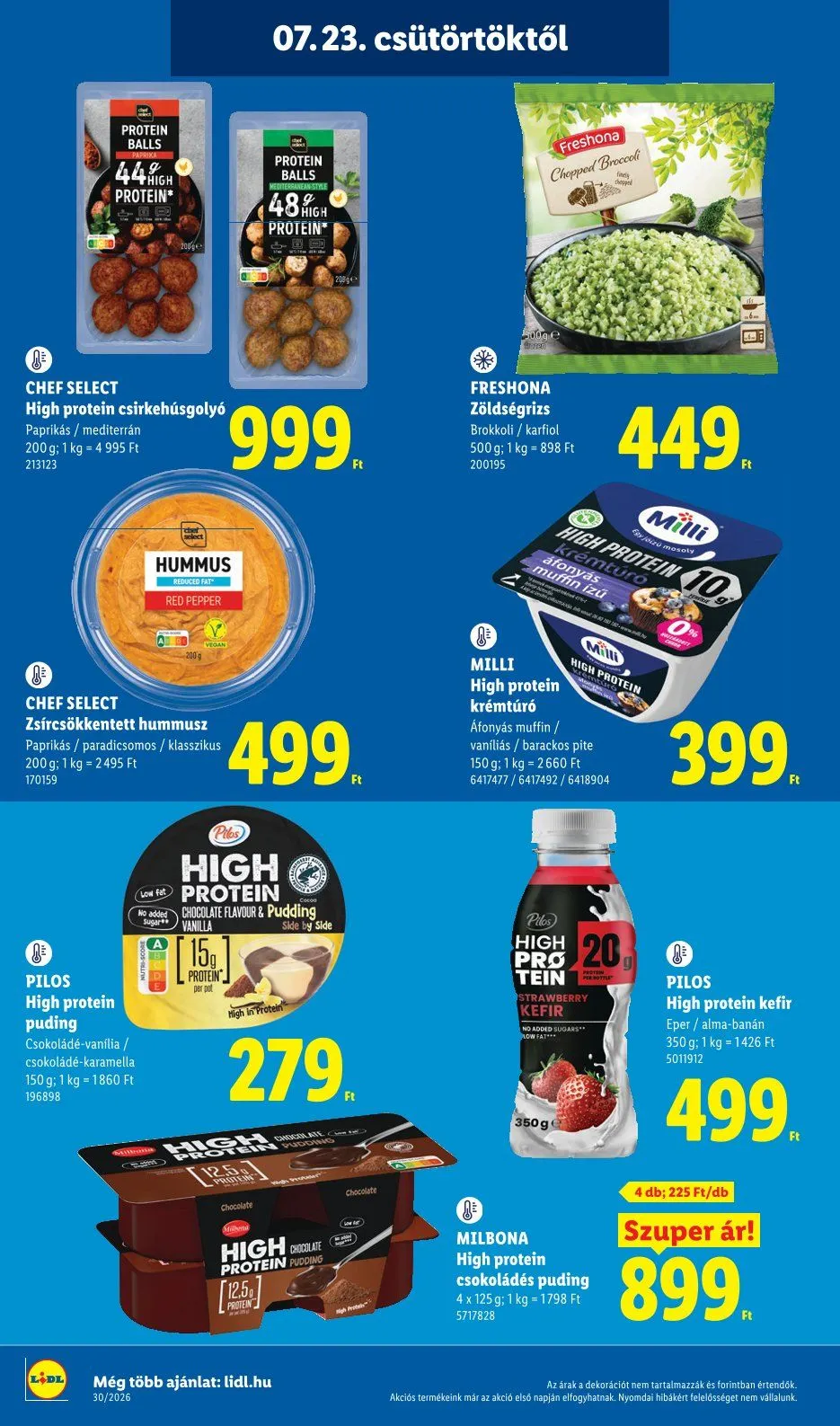 Katalógus  Lidl legfrissebb ajánlatai július 23.-tól július 29.-ig 2026. - Oldal 22