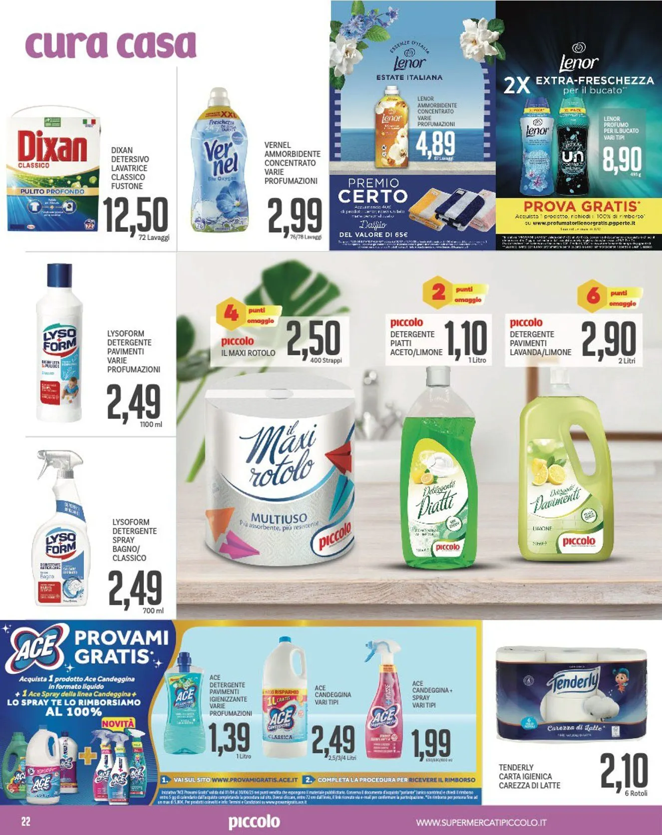 Volantini Piccolo da 28 luglio a 13 agosto di 2025 - Pagina del volantino 22