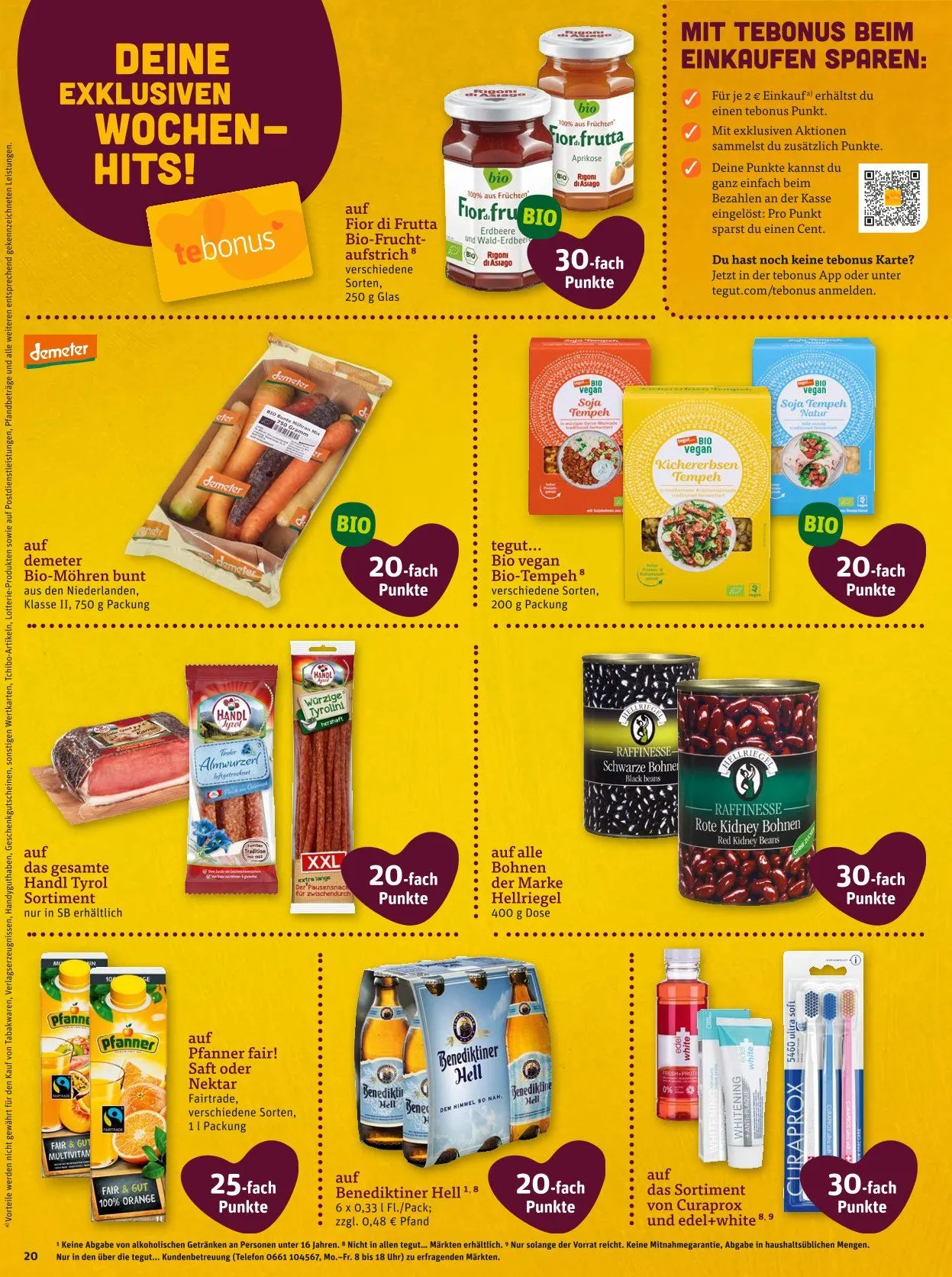 Prospekt tegut... von 30. Januar bis 31. Januar 2026 - Prospekt seite 22