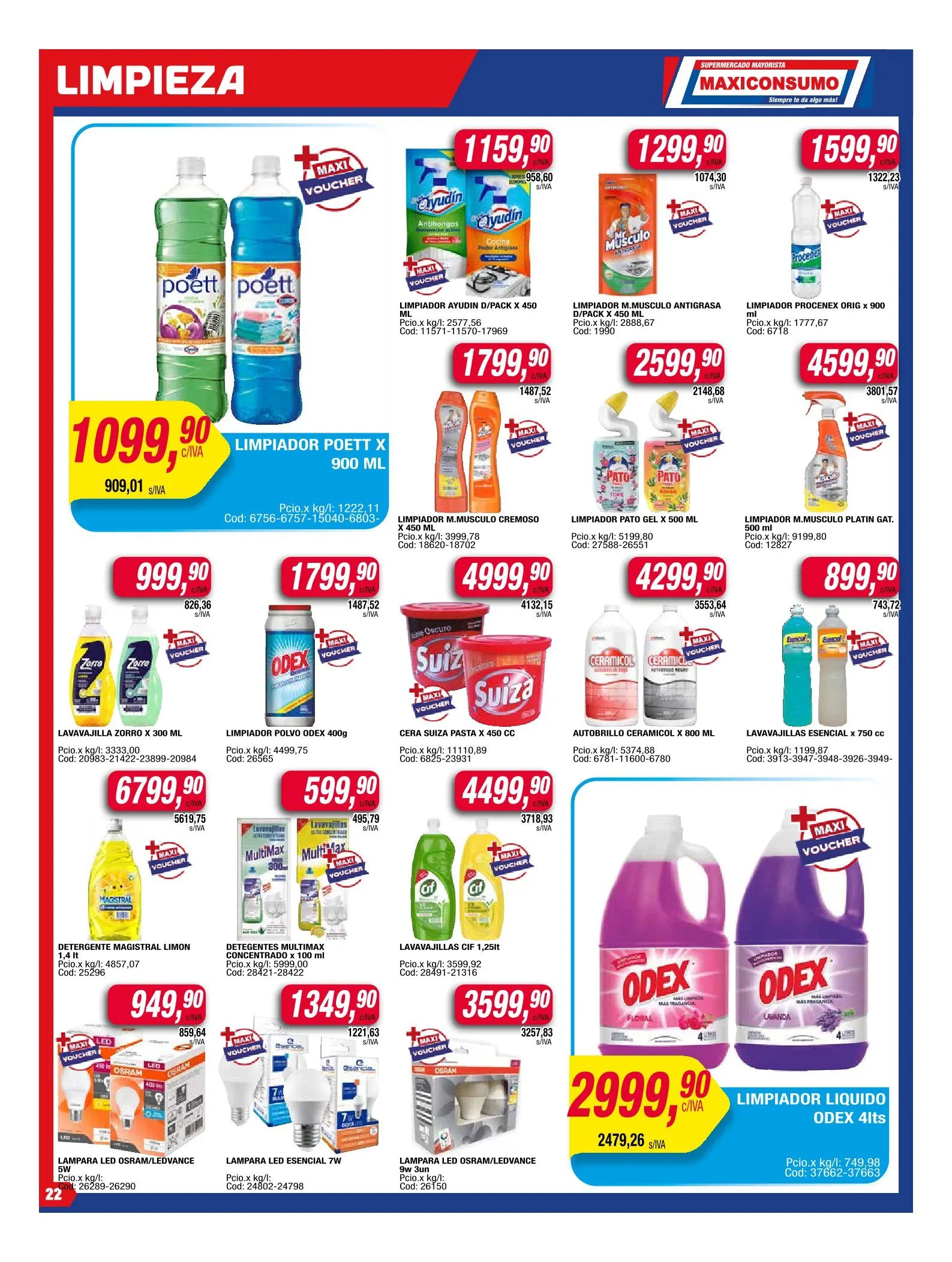 Ofertas de Ofertas Maxiconsumo 11 de agosto al 17 de agosto 2025 - Página 22 del catálogo