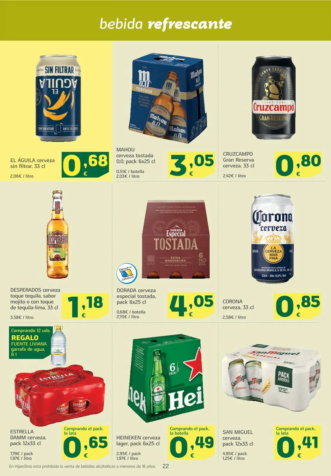 Catálogo de HiperDino Ofertas 7 de enero al 22 de enero 2026 - Página 22