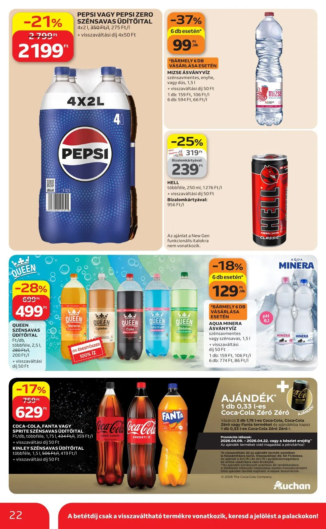 Katalógus Auchan Ajánlatai április 9.-tól április 22.-ig 2026. - Oldal 22