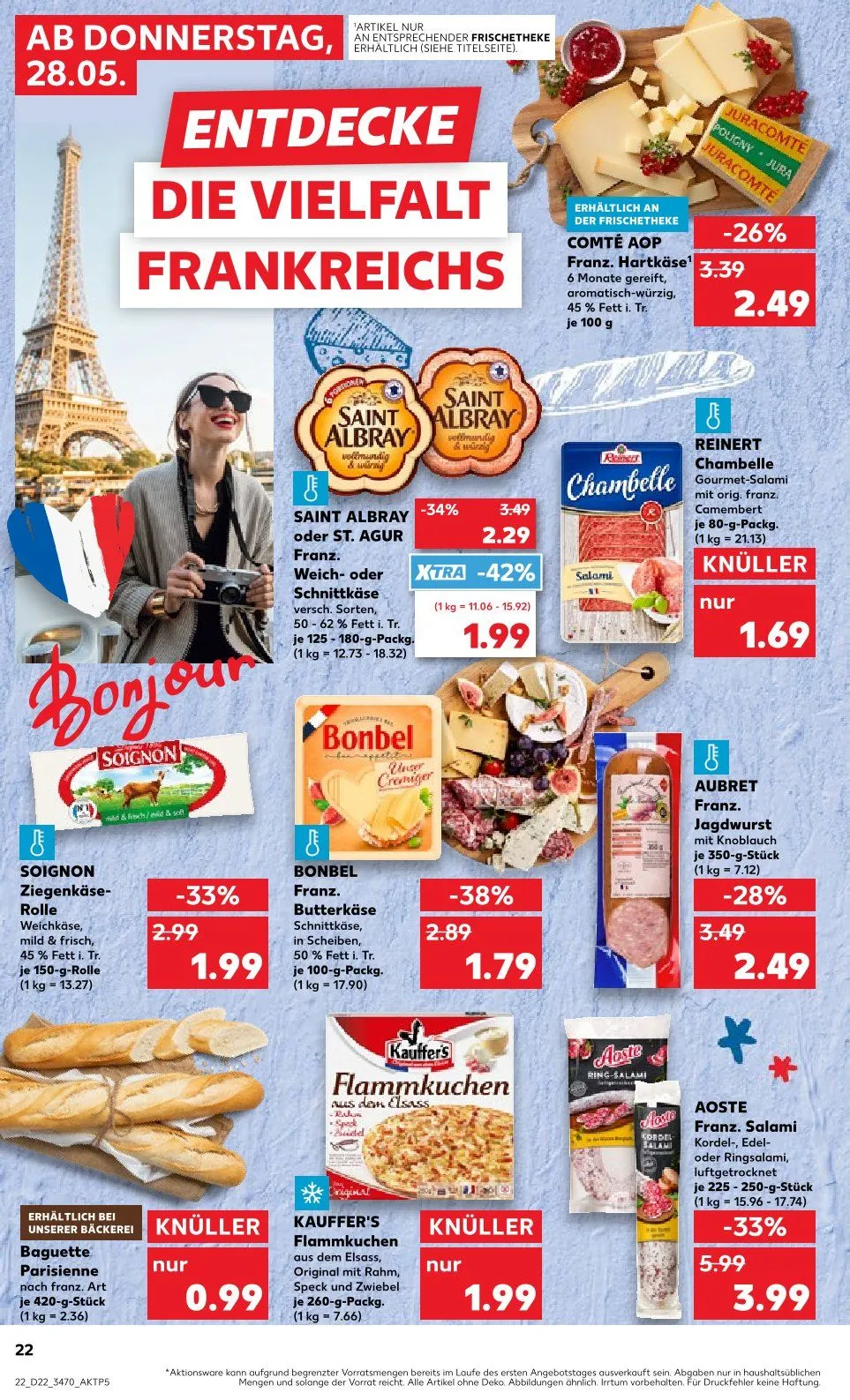 Kaufland Prospekte von 28. Mai bis 3. Juni 2026 - Prospekt seite 22