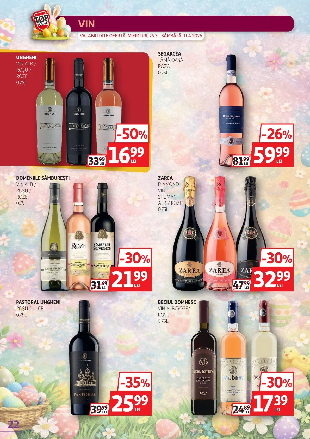 Catalog Ofertă de neratat specială Auchan de la 25 martie până la 11 aprilie 2026 - Revista Pagina 22