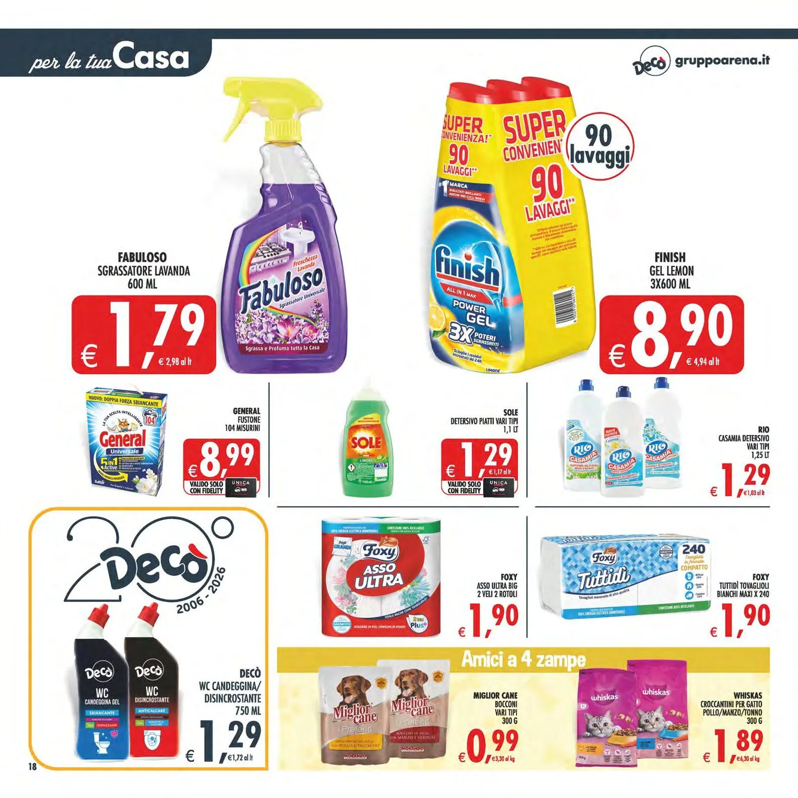 Volantini Deco Maxistore da 7 aprile a 16 aprile di 2026 - Pagina del volantino 22