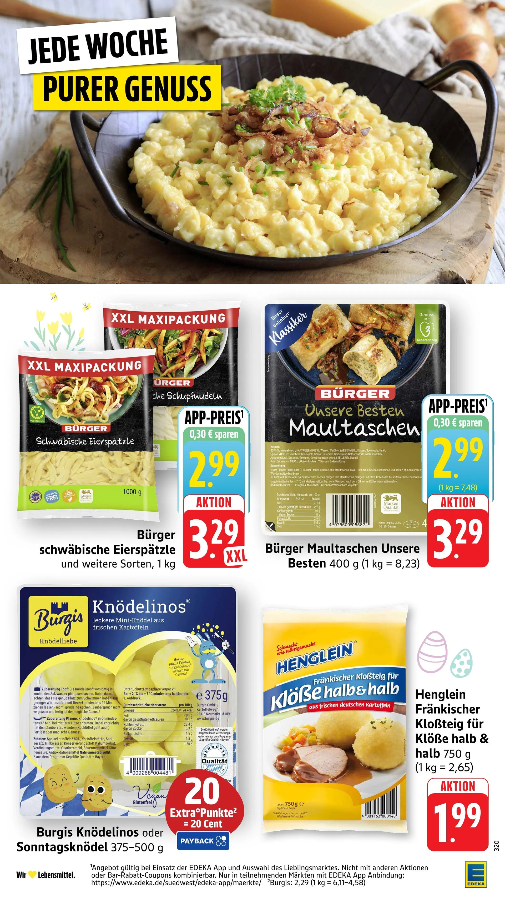 Edeka Angebote von 30. März bis 4. April 2026 - Prospekt seite 22