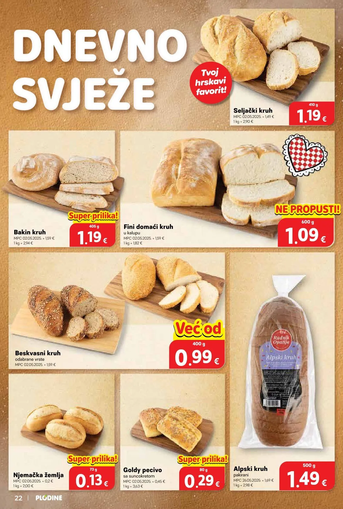 Katalog Plodine od 3. lipnja do 9. lipnja 2026. - Pregled Stranica 22