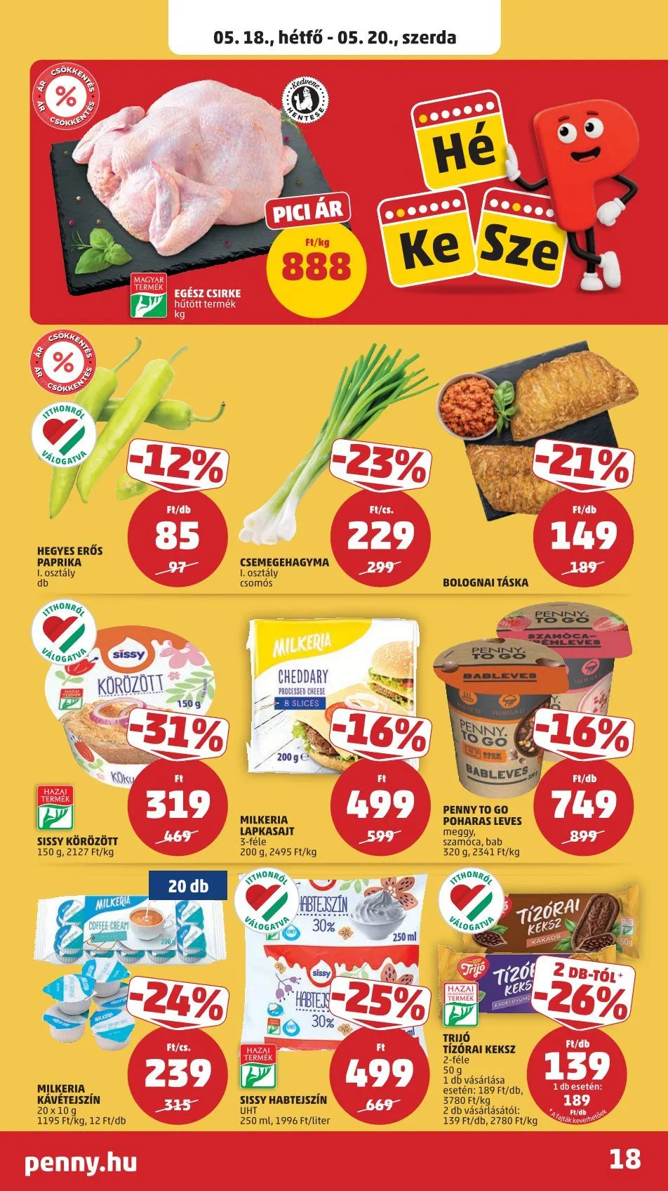 Katalógus  Penny Market legfrissebb ajánlatai május 14.-tól május 20.-ig 2026. - Oldal 22