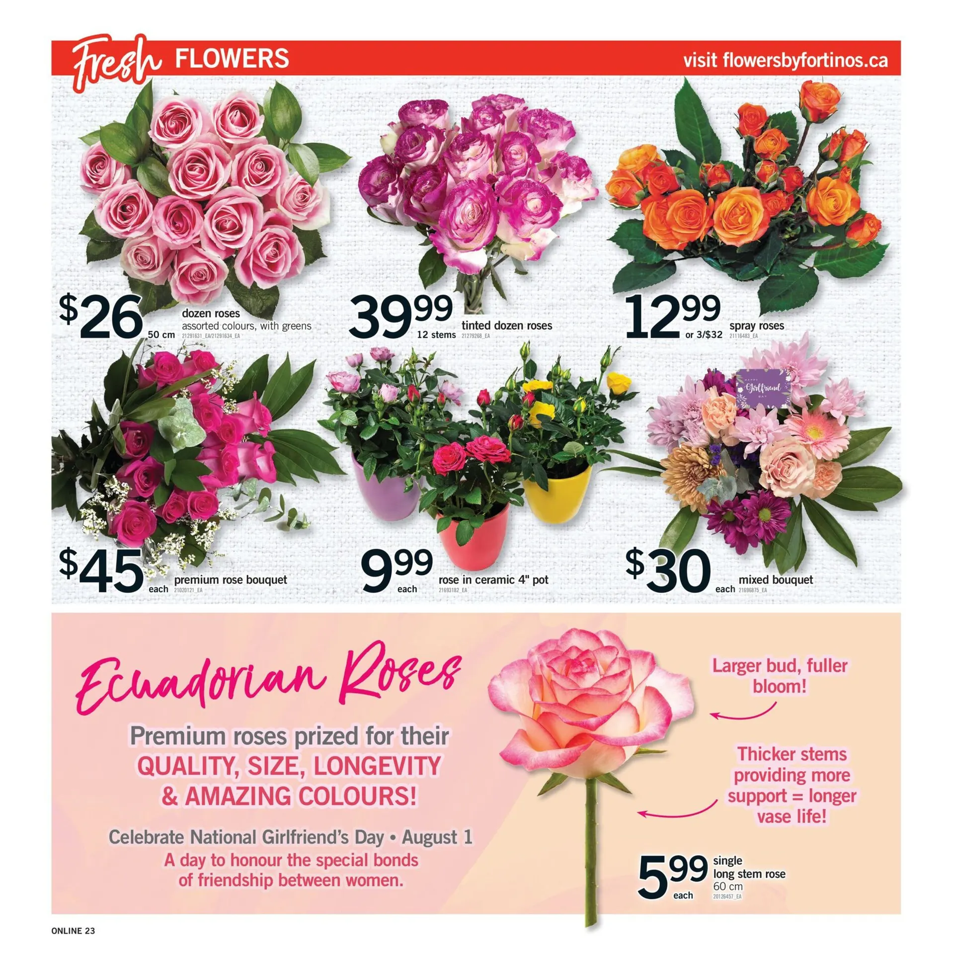 Fortinos Sales from July 31 to August 6 2025 - flyer page 22