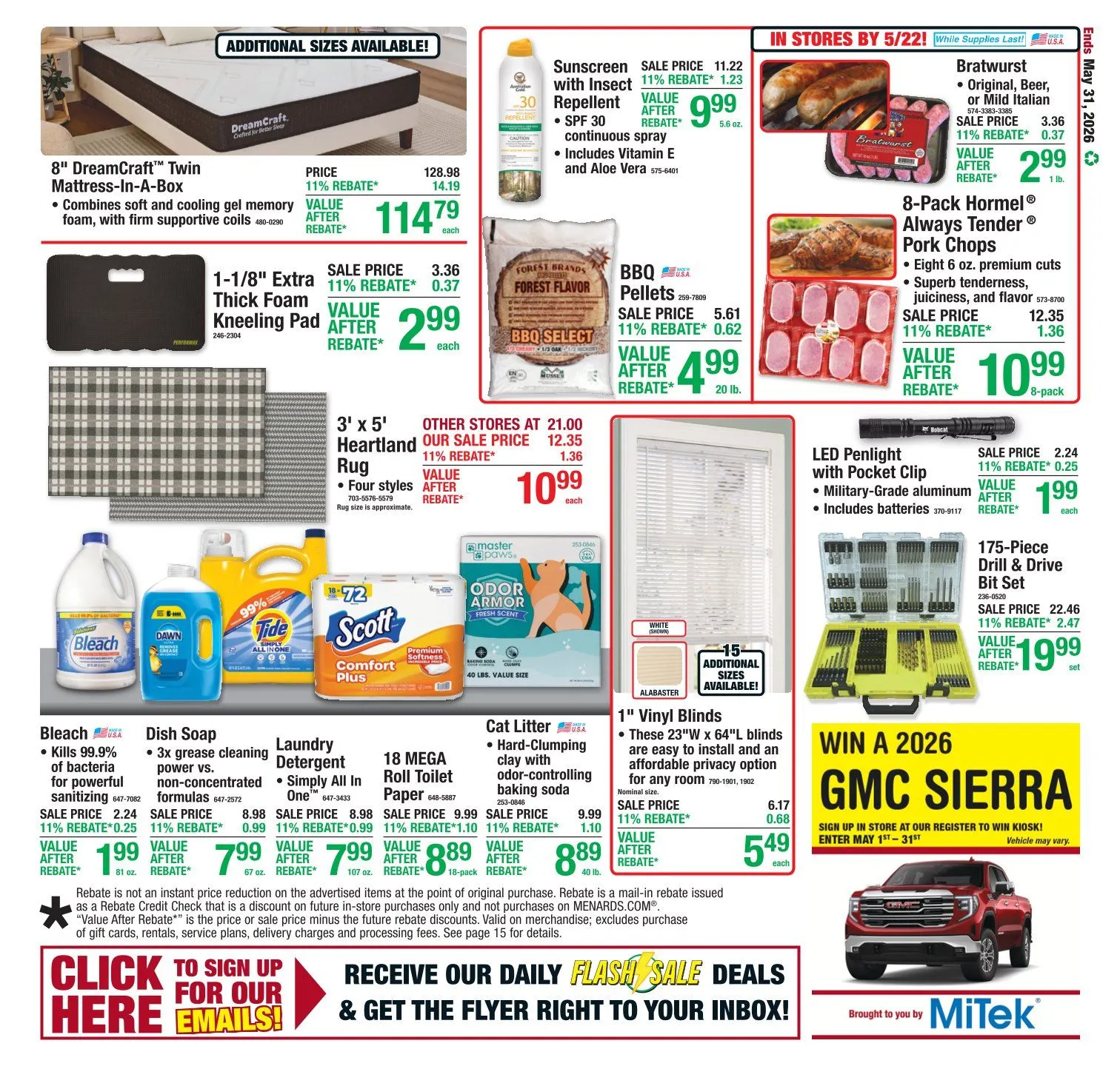 Weekly ad Menards Sales from May 21 to May 31 2026 - Page 22