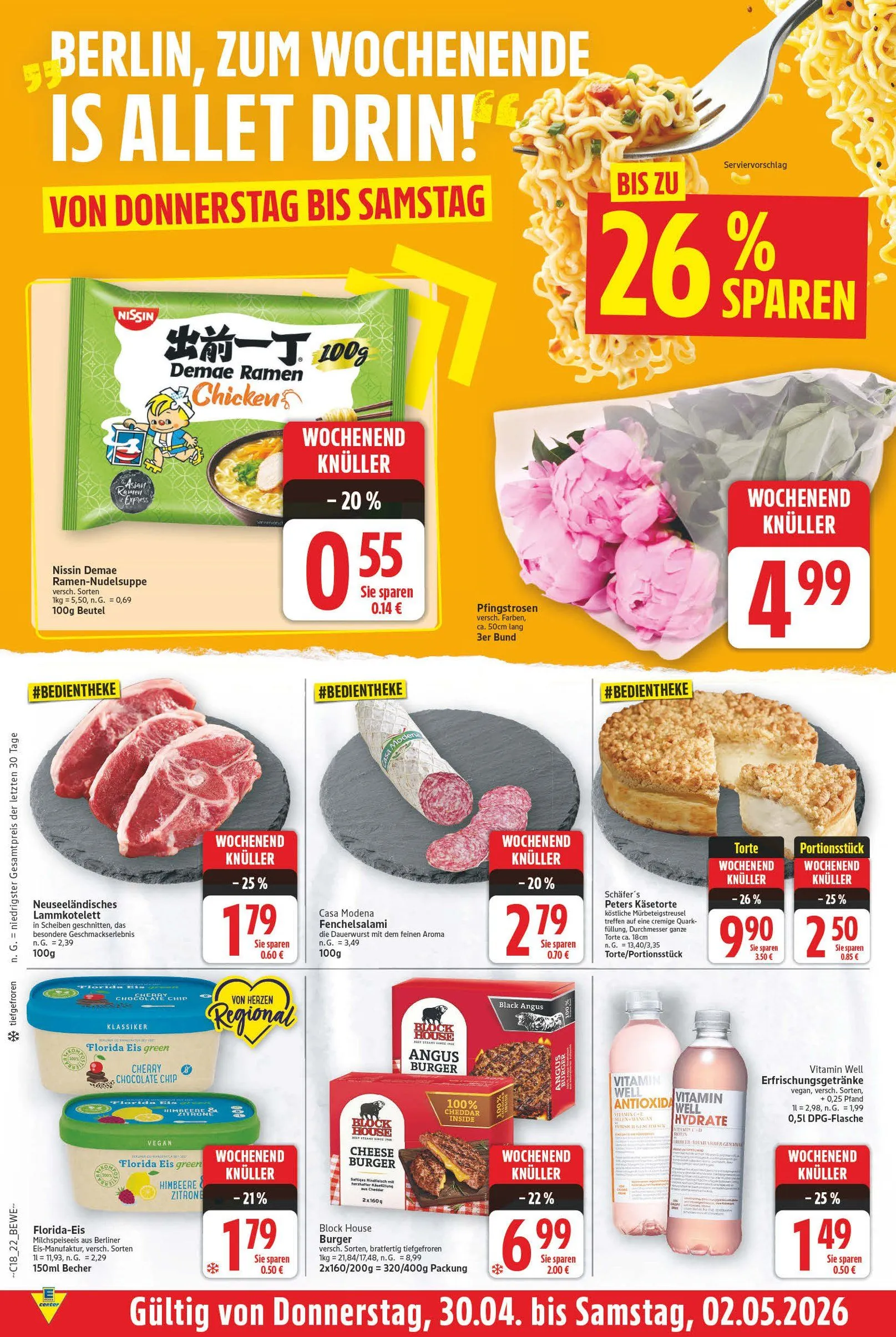 Edeka Angebote von 26. April bis 2. Mai 2026 - Prospekt seite 22