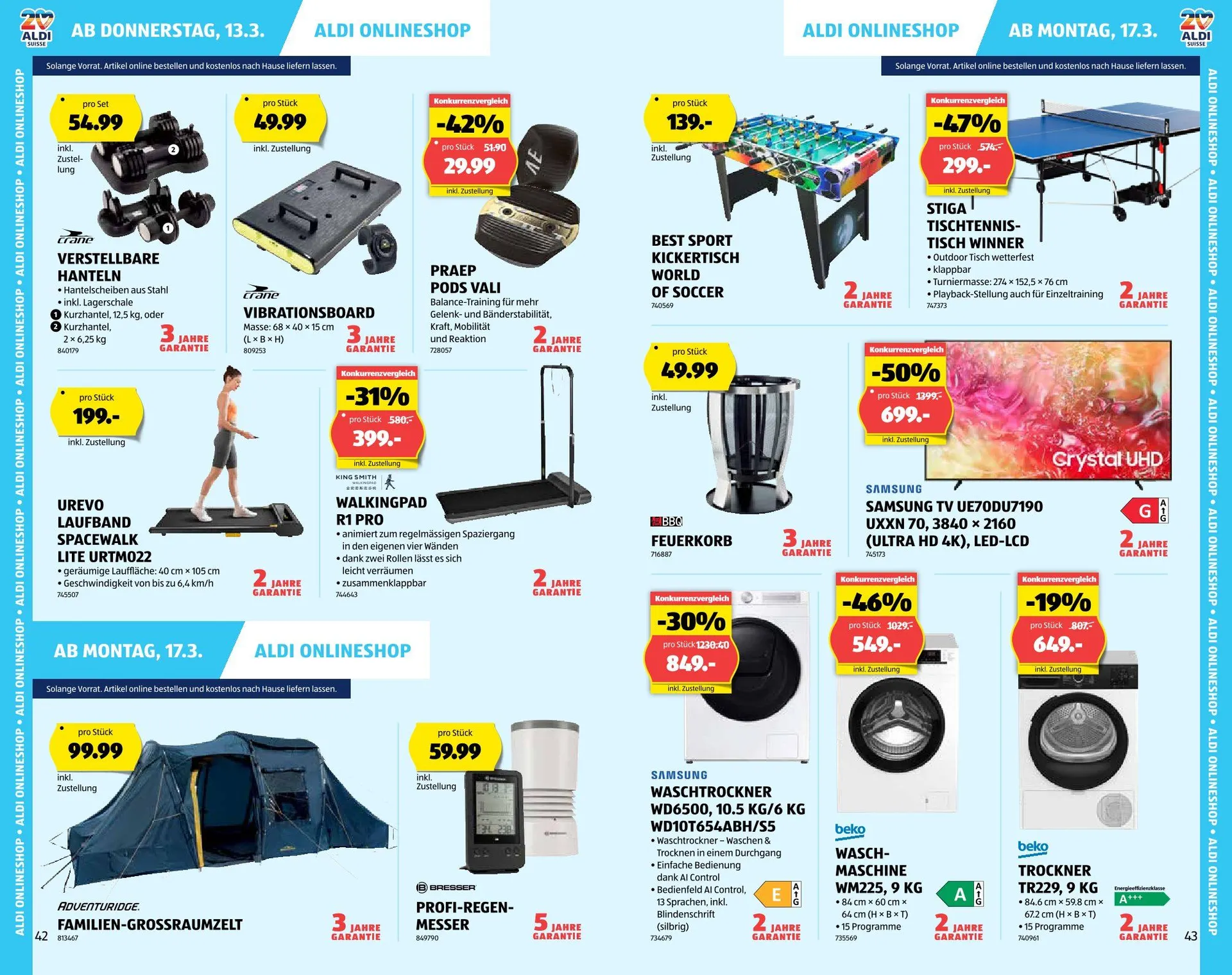 Aldi Prospekt von 13. März bis 19. März 2025 - Prospekt seite  22