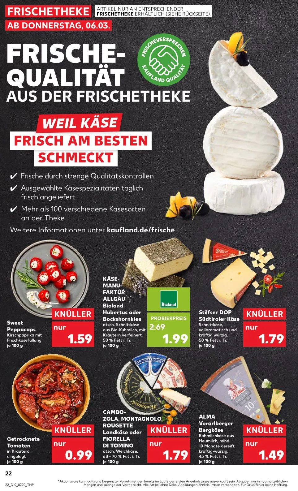 Kaufland Prospekt von 6. März bis 12. März 2025 - Prospekt seite 22