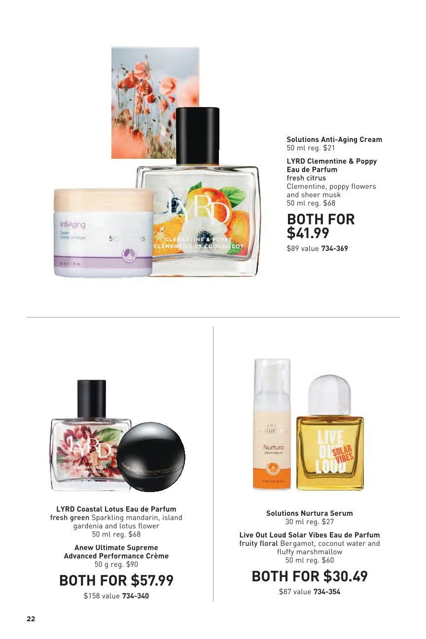 Avon Sales from April 22 to May 4 2026 - flyer page 22