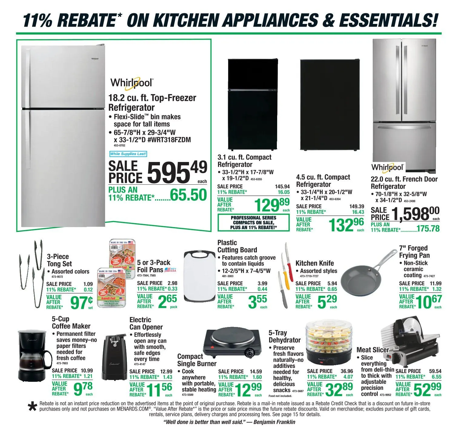 Weekly ad Menards Sales from June 4 to June 14 2026 - Page 22
