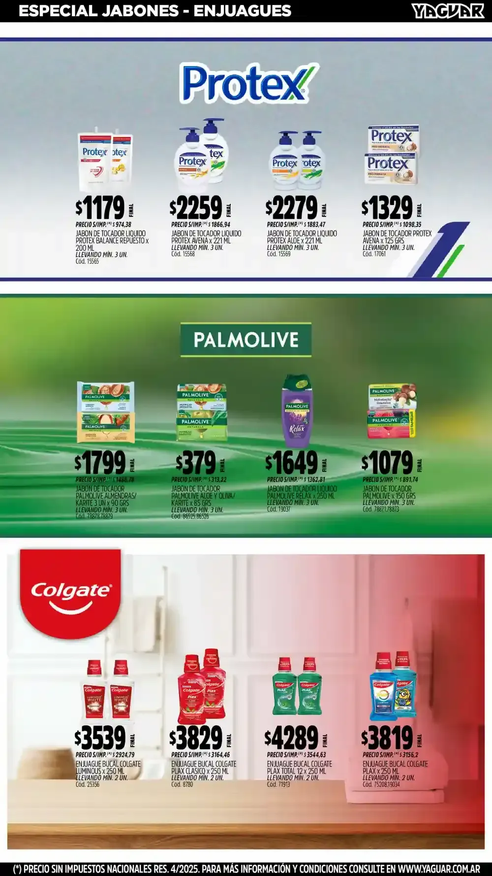 Ofertas de  Ofertas Yaguar - Últimos catálogos 8 de septiembre al 15 de septiembre 2025 - Página 21 del catálogo