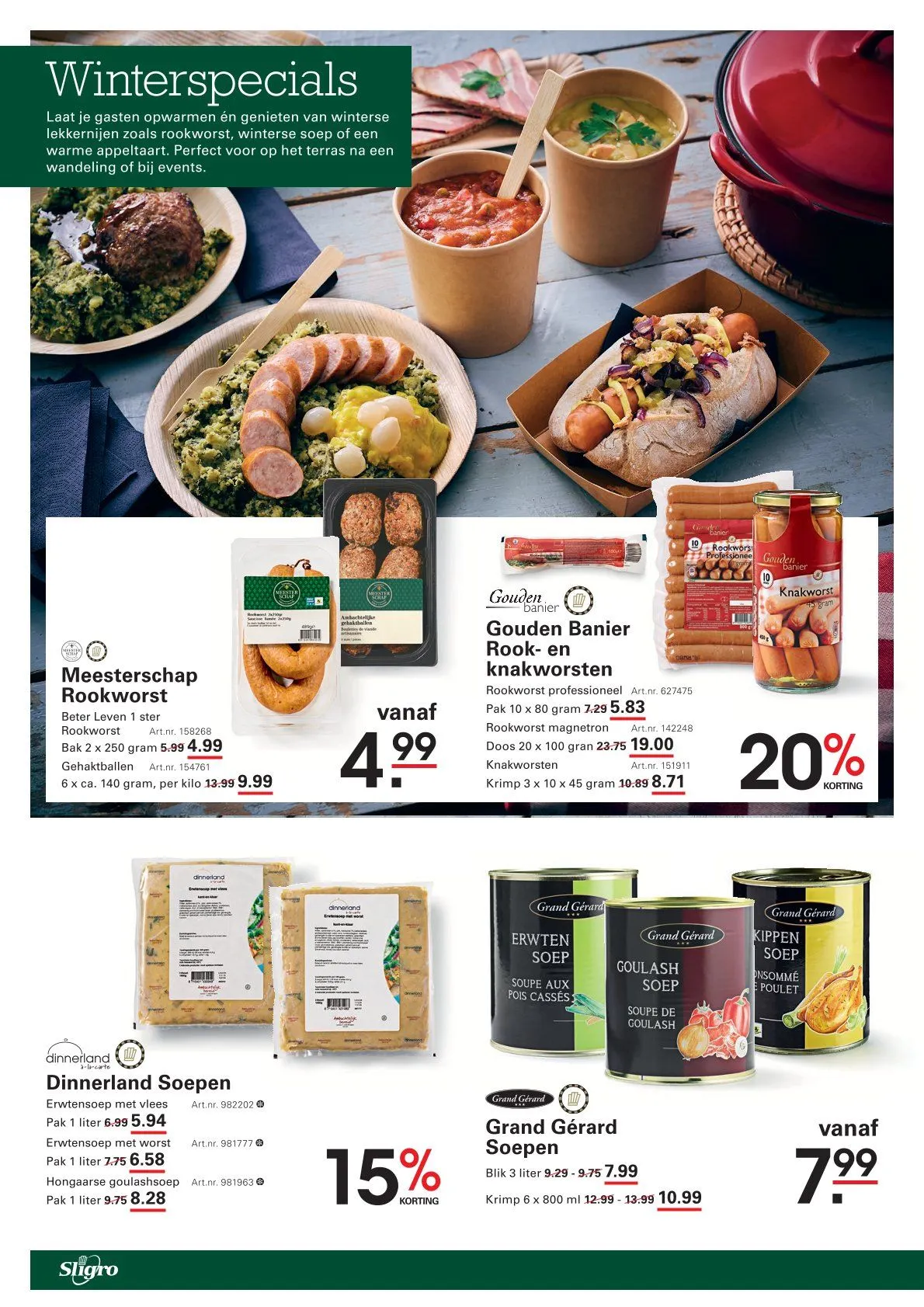 Sligro van Speciale aanbiedingen  van 2 januari tot 20 januari 2025 - Folder pagina 23