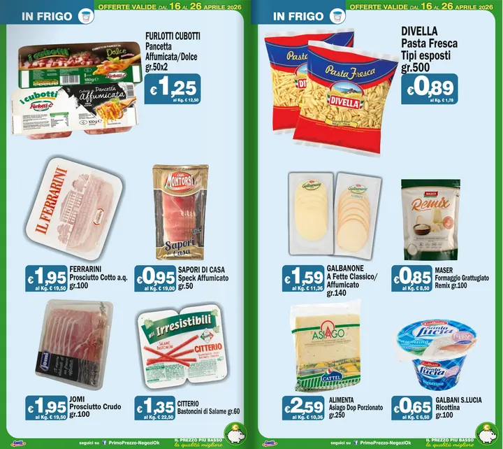 Volantini Primo Prezzo da 16 aprile a 26 aprile di 2026 - Pagina del volantino 22
