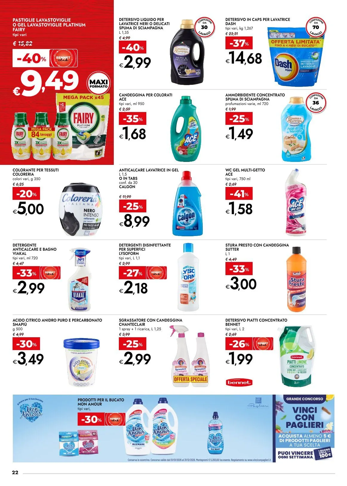  Volantini bennet da 7 aprile a 22 aprile di 2026 - Pagina del volantino 22