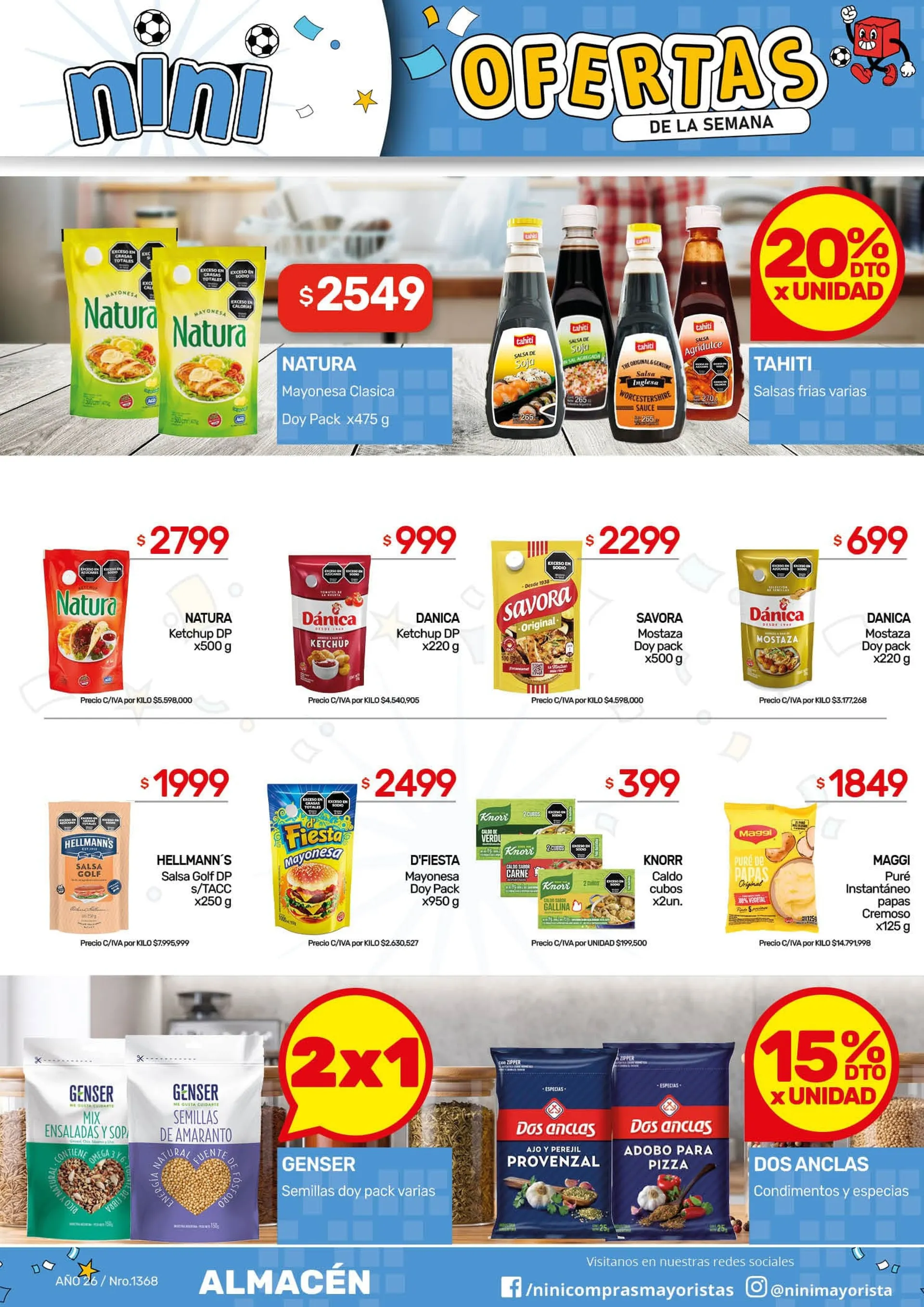 Ofertas de Nini Mayorista Ofertas 13 de julio al 19 de julio 2026 - Página 22 del catálogo