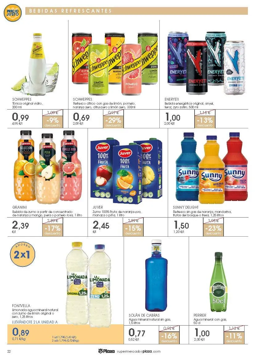 Catálogo de Supermercados Plaza Ofertas 29 de mayo al 11 de junio 2025 - Página 22