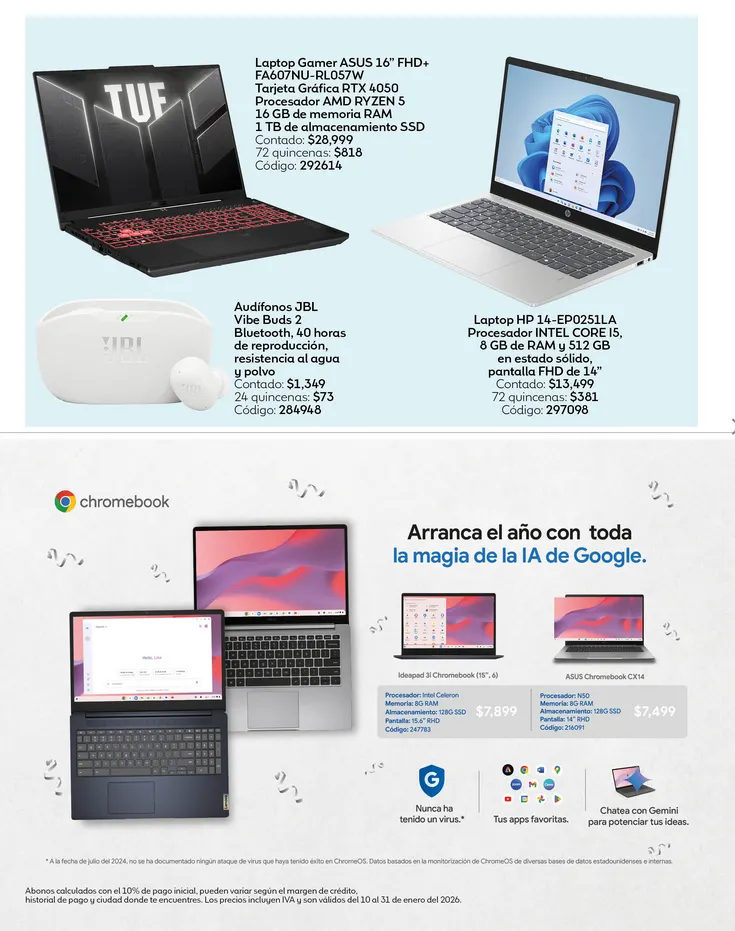 Ofertas de Ofertas Coppel  10 de enero al 31 de enero 2026 - Página 22 del catálogo