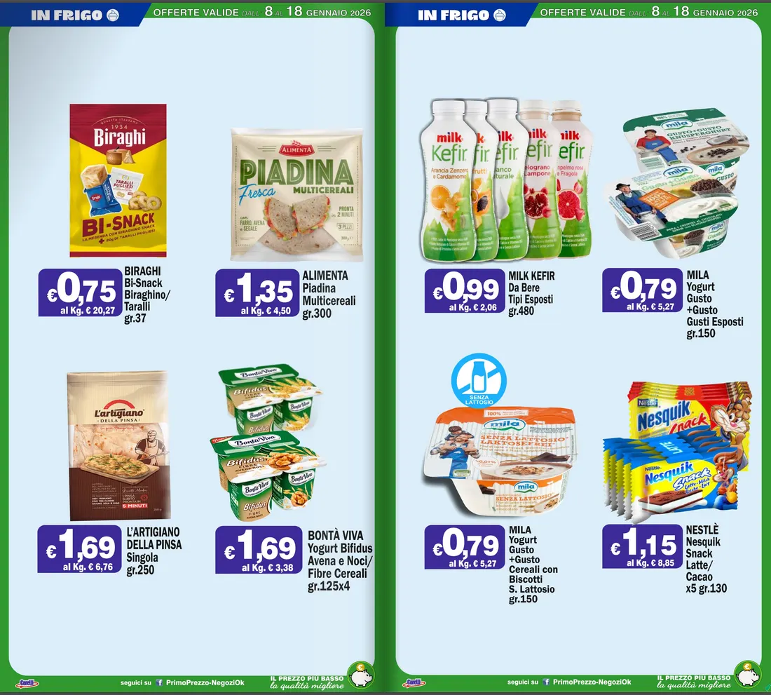 Volantini Primo Prezzo da 8 gennaio a 18 gennaio di 2026 - Pagina del volantino 22