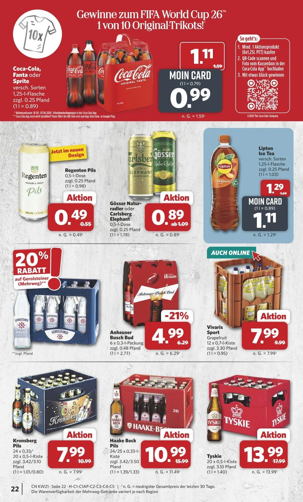 Combi Angebote von 18. Mai bis 23. Mai 2026 - Prospekt seite 22