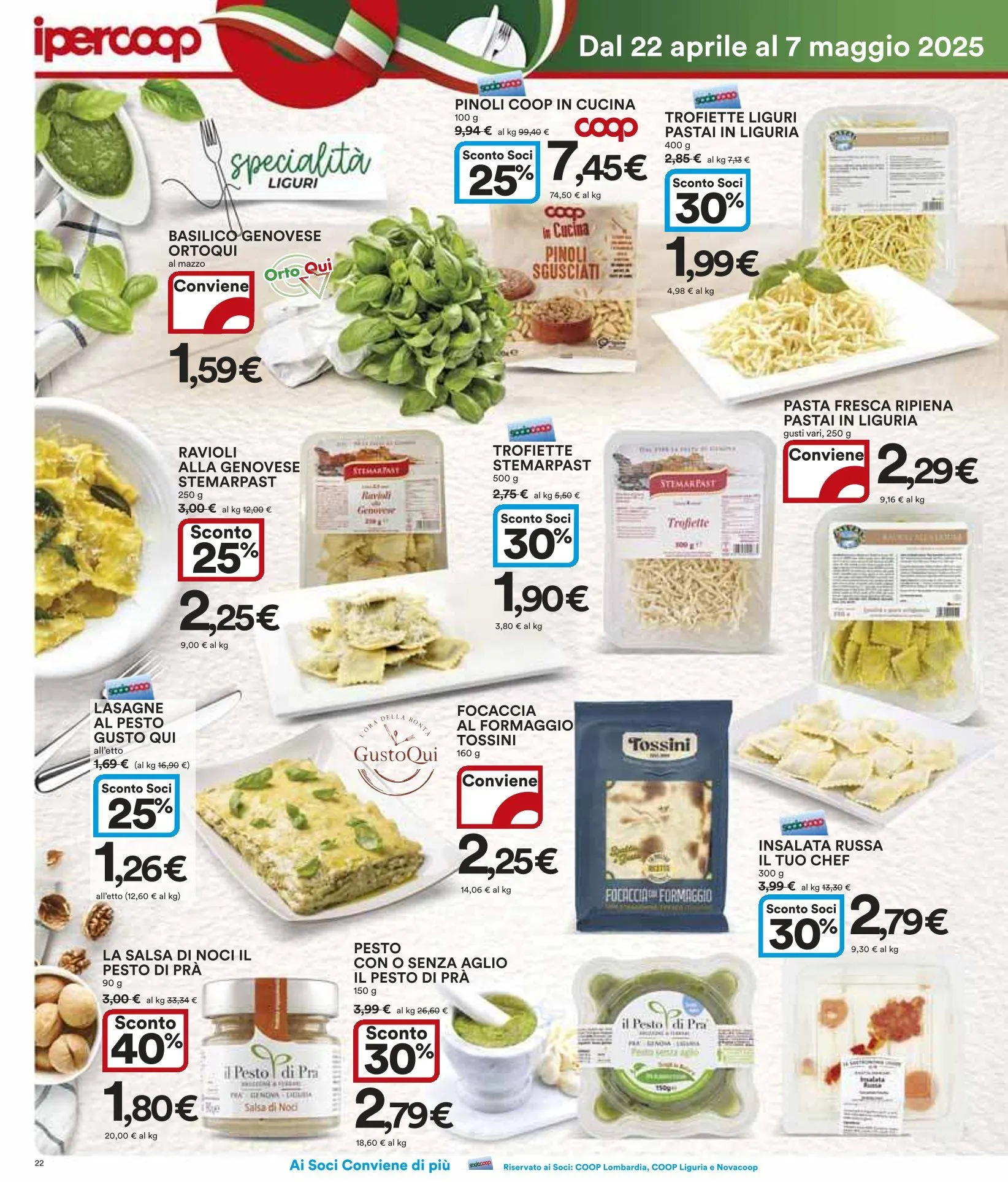 Ipercoop Volantino da 22 aprile a 7 maggio di 2025 - Pagina del volantino 22