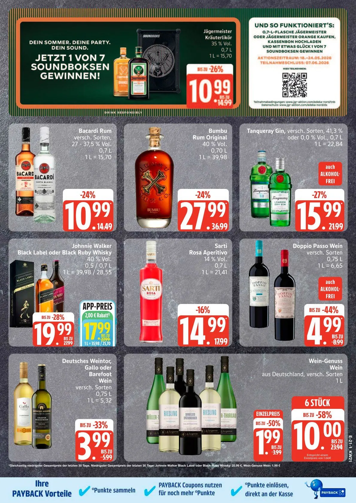 Edeka Angebote von 18. Mai bis 23. Mai 2026 - Prospekt seite 22