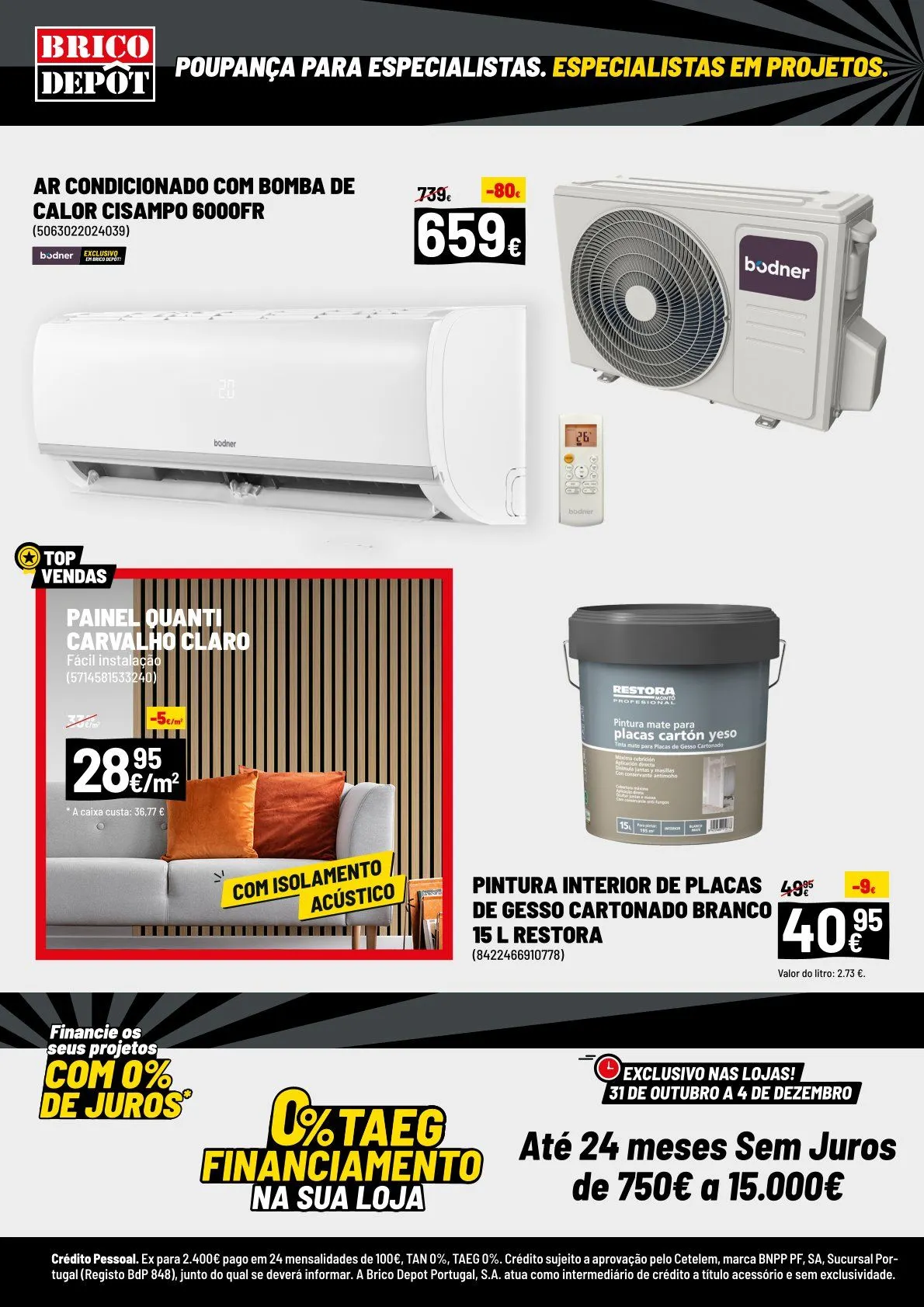 Folheto Folhetos Brico Depôt  de 31 de outubro até 4 de dezembro 2025 - Pagina 22