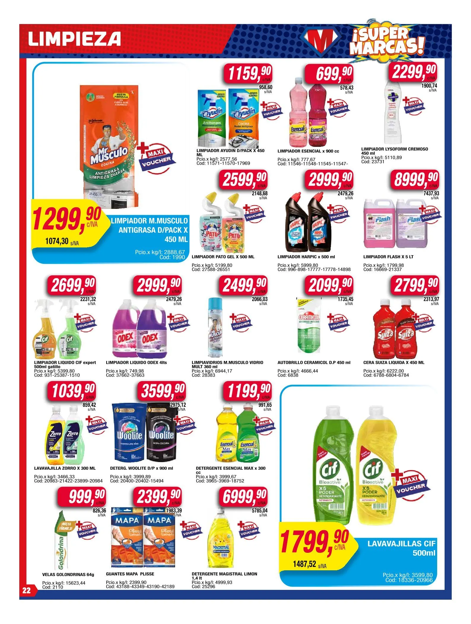 Ofertas de Ofertas Maxiconsumo 21 de julio al 27 de julio 2025 - Página 22 del catálogo