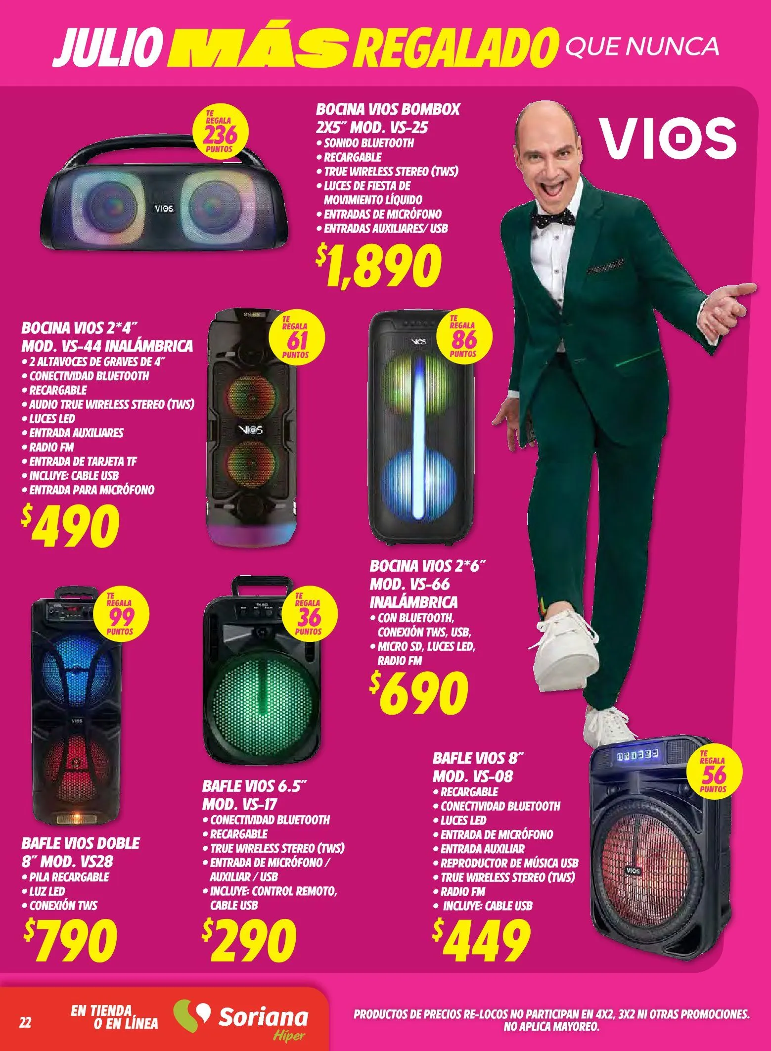 Catálogo de Soriana Ofertas 18 de julio al 24 de julio 2025 - Pagina 22