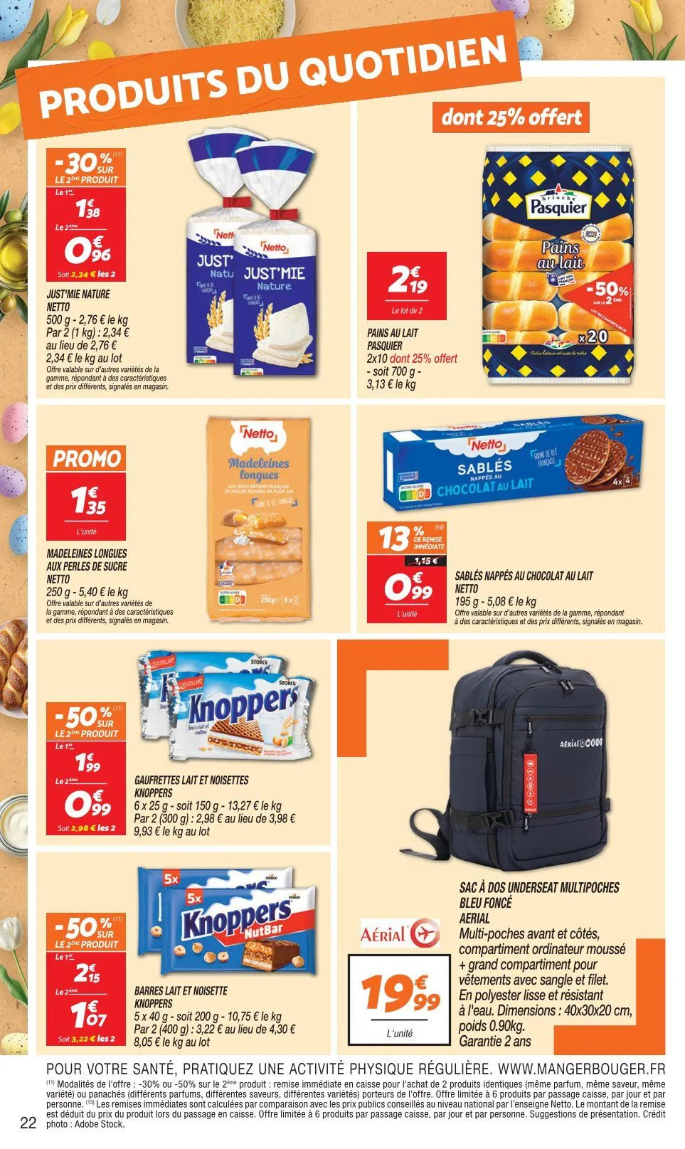  Netto Caatalogue du 31 mars au 6 avril 2026 - Catalogue page 22
