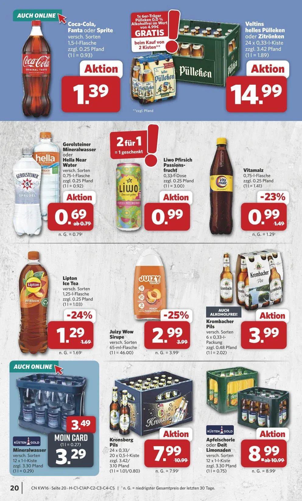  Combi Angebote von 13. April bis 18. April 2026 - Prospekt seite 22