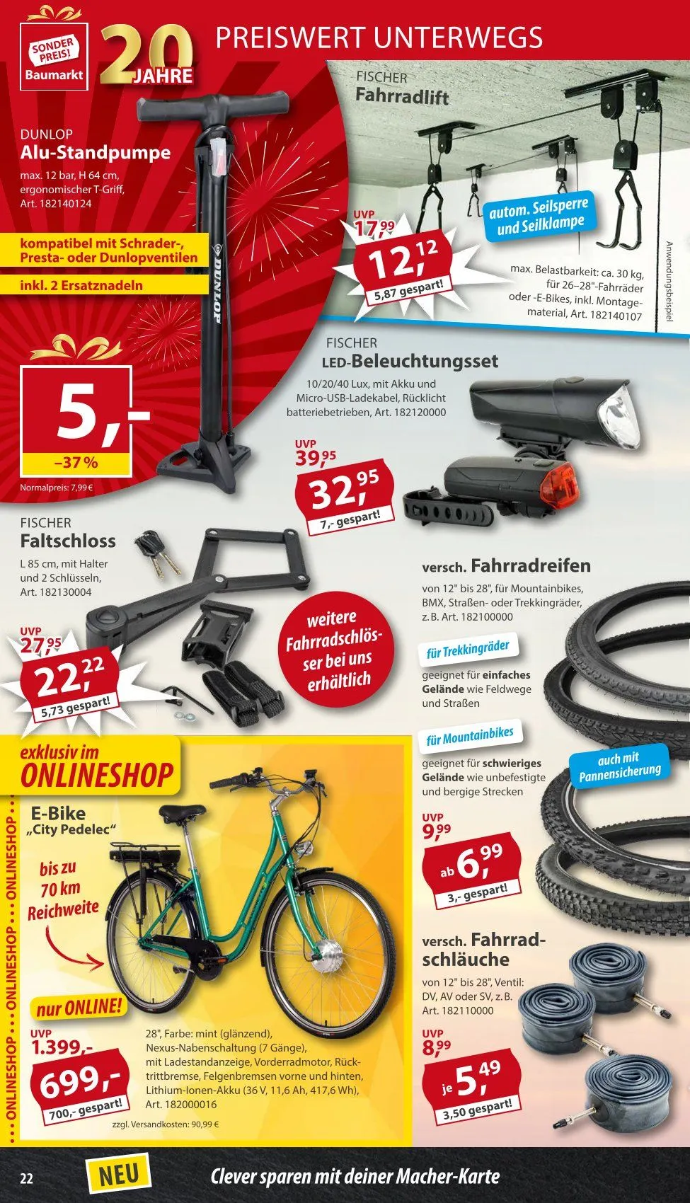 Sonderpreis-Baumarkt Angebote von 19. April bis 25. April 2025 - Prospekt seite 22