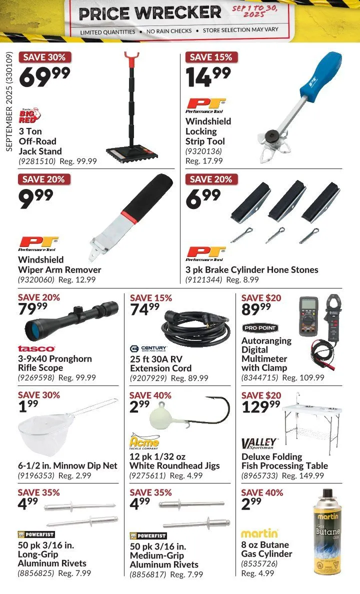 Princess Auto Sales from September 1 to September 30 2025 - flyer page 22