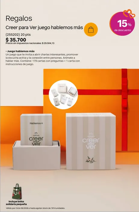 Ofertas de Natura Ofertas 12 de junio al 30 de junio 2026 - Página 22 del catálogo