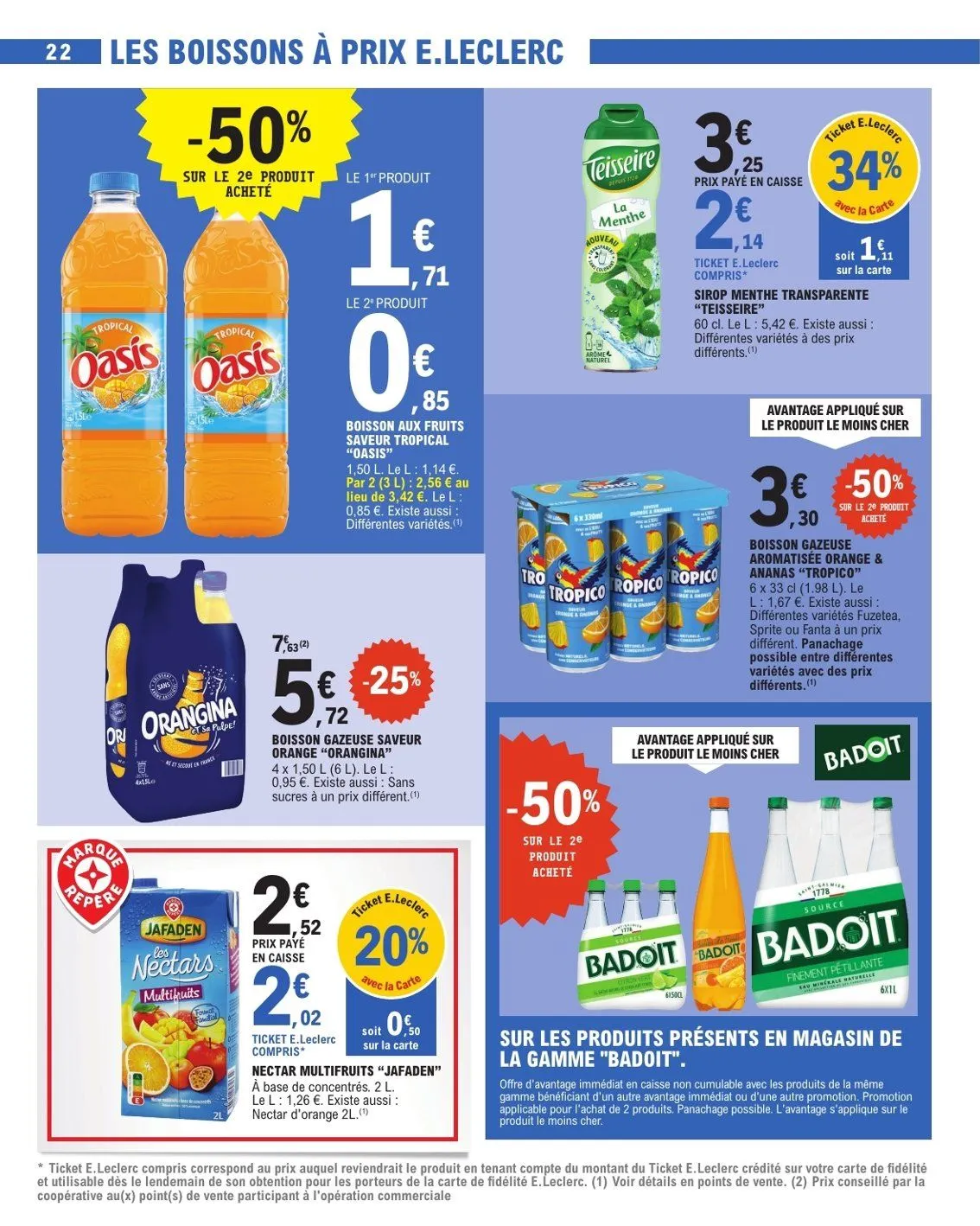 Catalogues E.Leclerc du 12 mai au 23 mai 2026 - Catalogue page 22