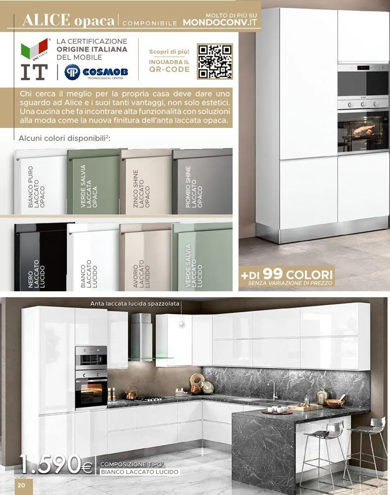 Mondo Convenienza Offerta speciale da 9 gennaio a 31 marzo di 2025 - Pagina del volantino 22