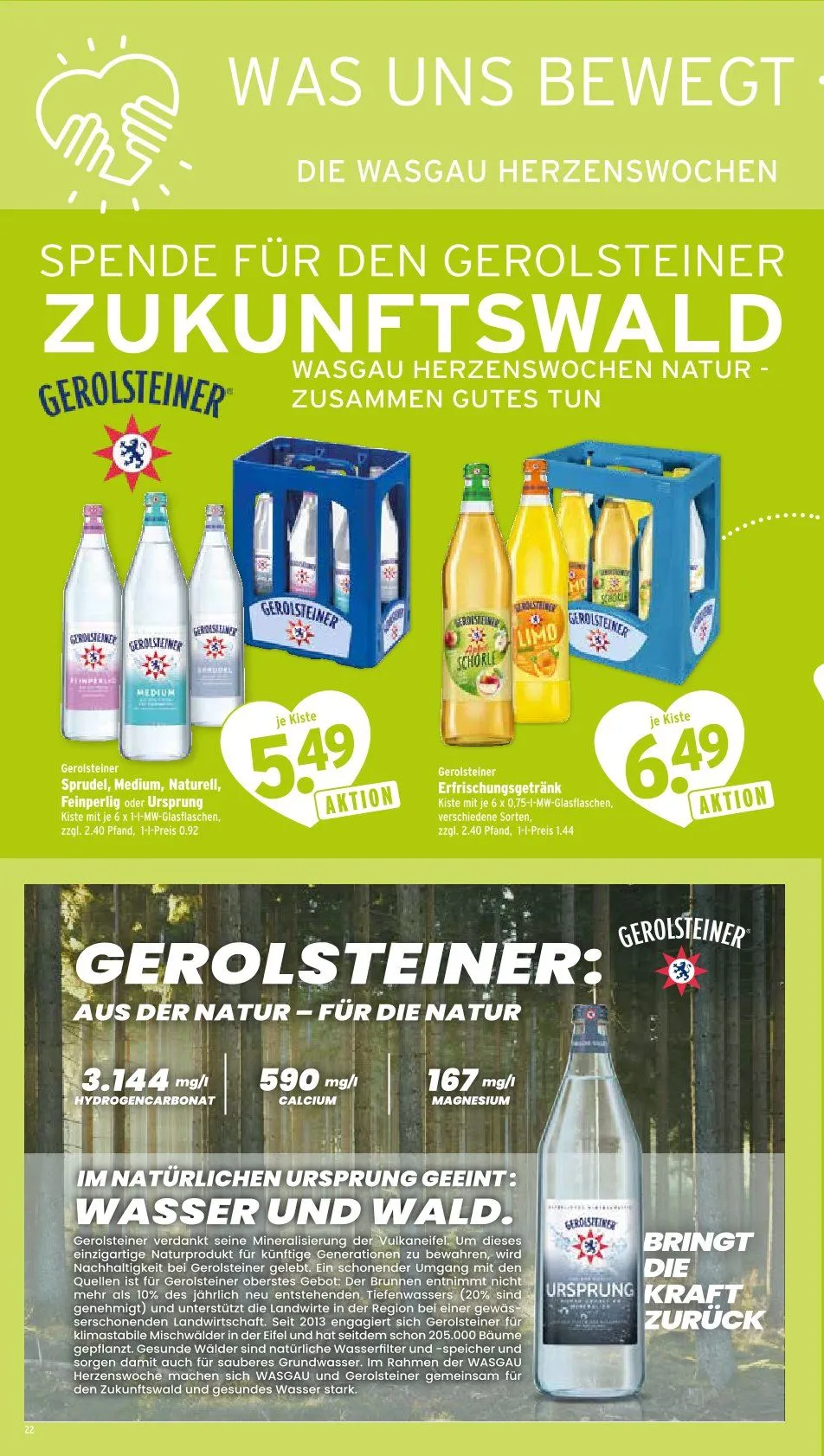 Wasgau Angebote von 18. Mai bis 23. Mai 2026 - Prospekt seite 22