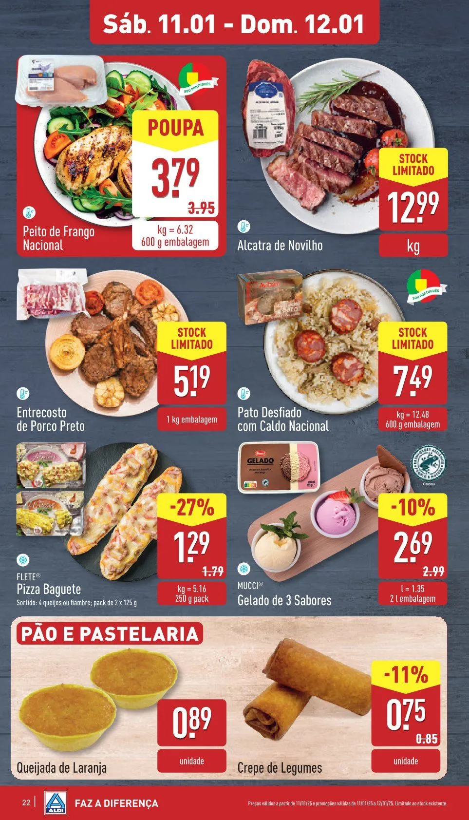 Folheto Aldi Ofertas de 8 de janeiro até 14 de janeiro 2025 - Pagina 22