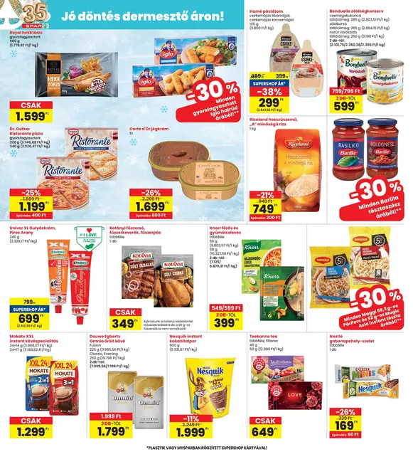 Katalógus  Interspar legfrissebb ajánlatai január 15.-tól január 21.-ig 2026. - Oldal 22