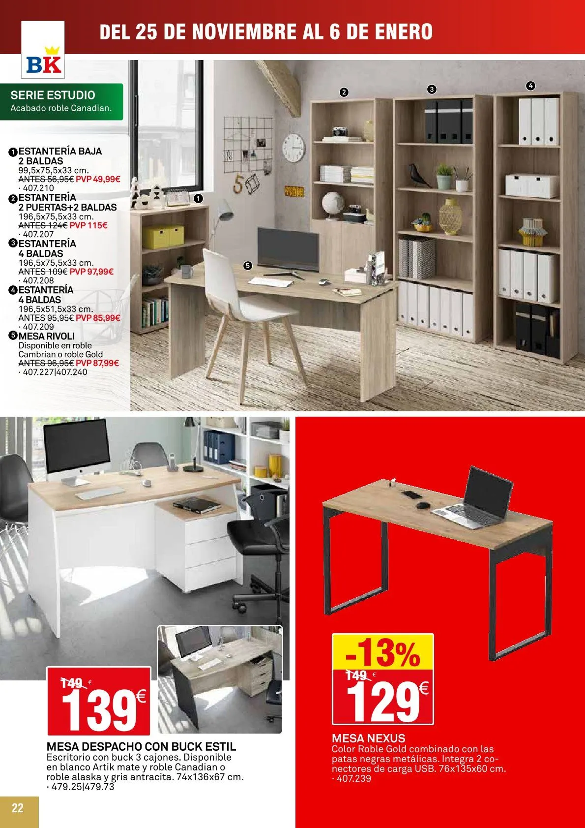 Catálogo de Bricoking Ofertas 25 de noviembre al 6 de enero 2026 - Página 22