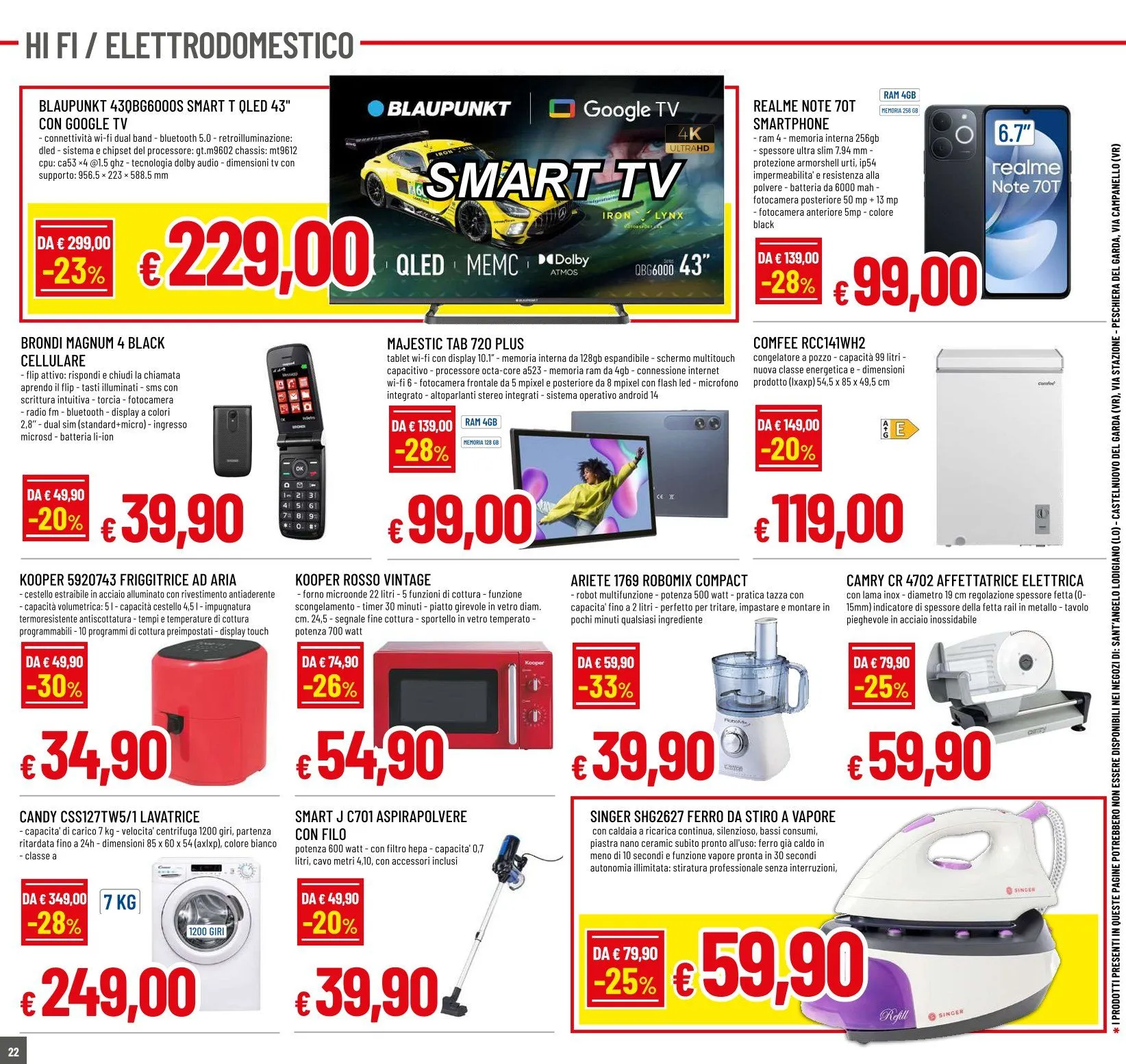 Volantino Famila Superstore da 7 aprile a 22 aprile di 2026 - Pagina del volantino 22