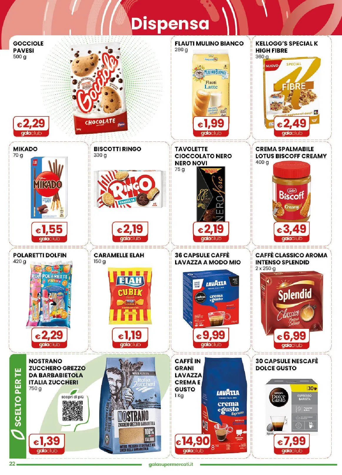 Volantini Gala Supermercati da 15 luglio a 28 luglio di 2026 - Pagina del volantino 22