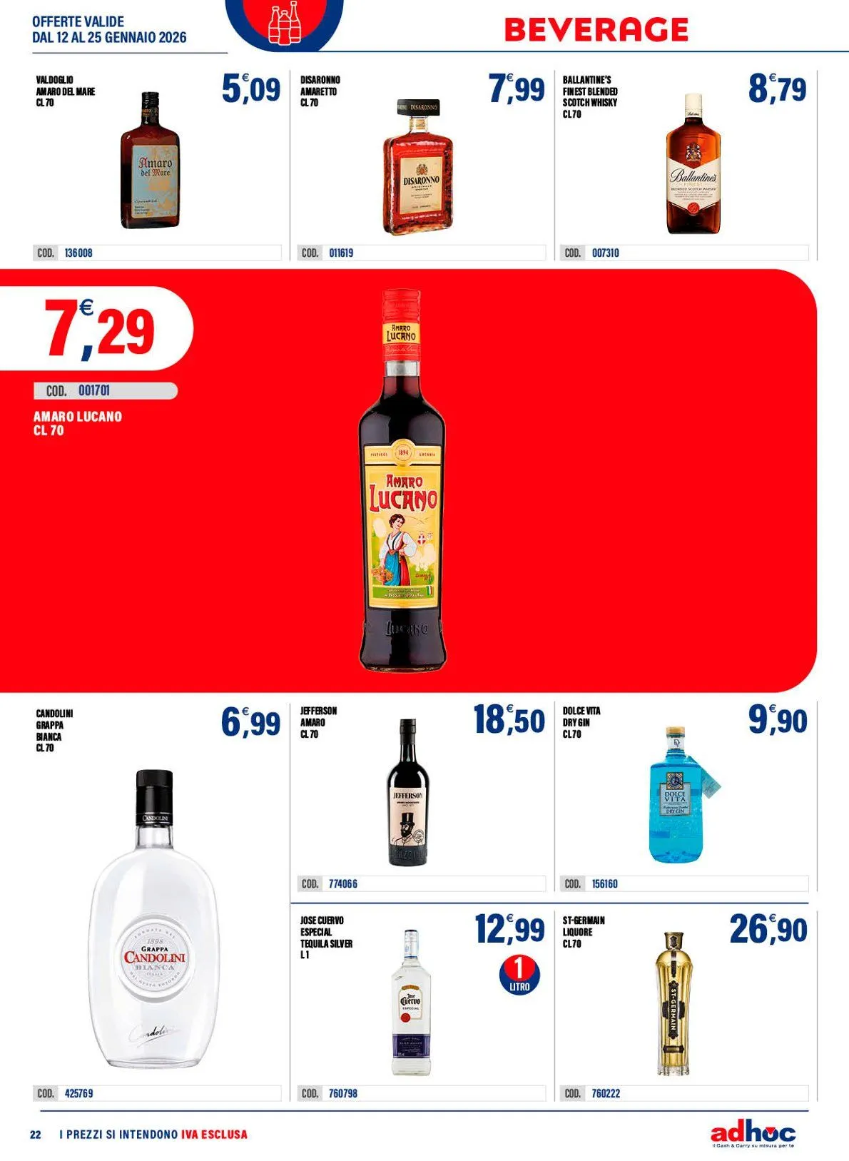 Volantino da 12 gennaio a 25 gennaio di 2026 - Pagina del volantino 22