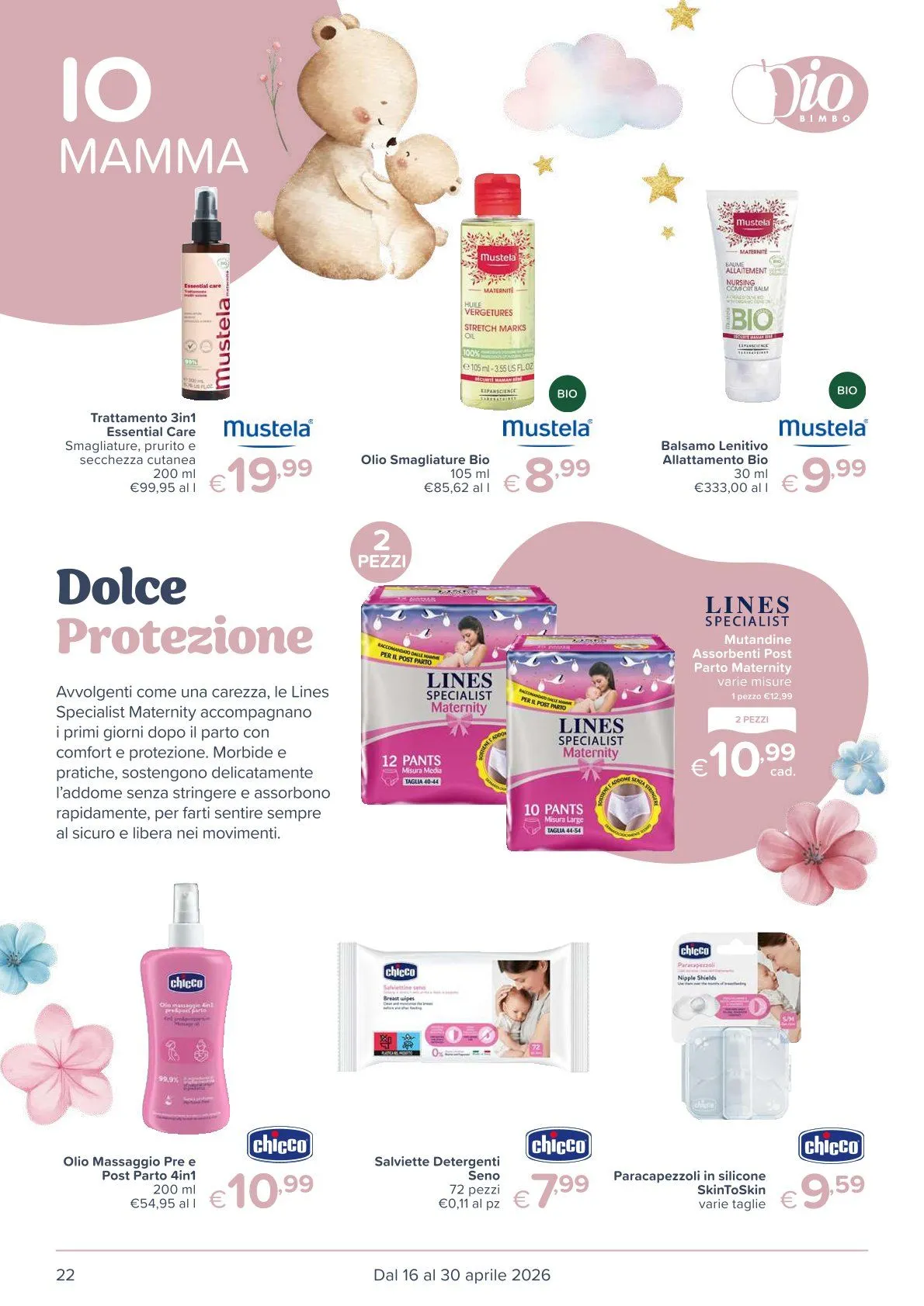  Volantini Io Bimbo da 16 aprile a 30 aprile di 2026 - Pagina del volantino 22