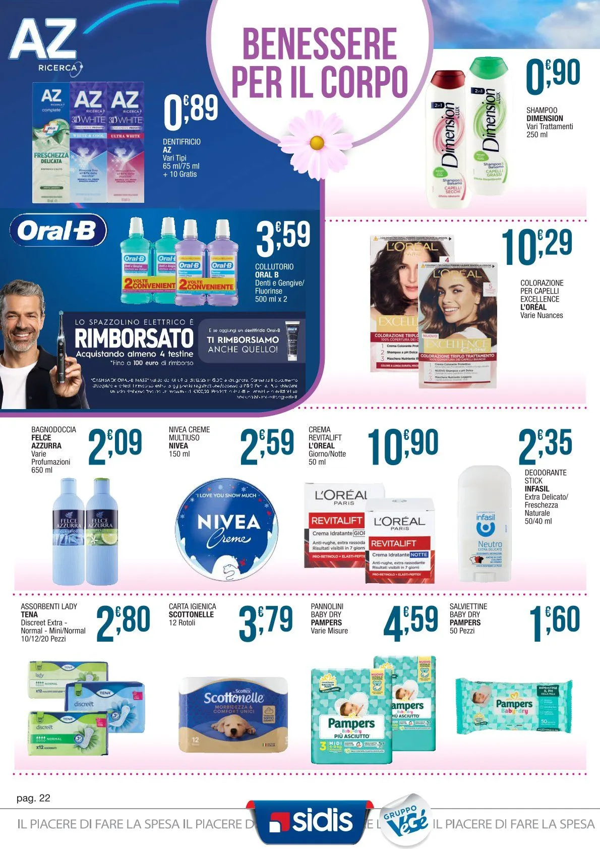 Maxi Sidis Volantino da 11 dicembre a 24 dicembre di 2025 - Pagina del volantino 22